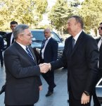 Prezident İlham Əliyev Gürcüstan parlamentinin sədri ilə görüşüb (FOTO)