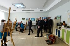 Azərbaycan və Gürcüstan prezidentləri Marneulidə “Çay evi” tədris mərkəzi ilə tanış olublar (FOTO)