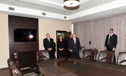 Azərbaycan və Gürcüstan prezidentləri Marneulidə “Çay evi” tədris mərkəzi ilə tanış olublar (FOTO)