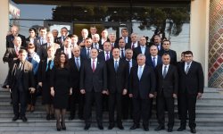Azərbaycan və Gürcüstan prezidentləri Marneulidə “Çay evi” tədris mərkəzi ilə tanış olublar (FOTO)