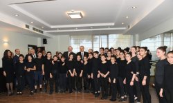 Azərbaycan və Gürcüstan prezidentləri Marneulidə “Çay evi” tədris mərkəzi ilə tanış olublar (FOTO)