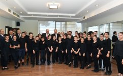 Azərbaycan və Gürcüstan prezidentləri Marneulidə “Çay evi” tədris mərkəzi ilə tanış olublar (FOTO)