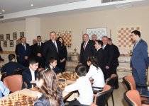 Azərbaycan və Gürcüstan prezidentləri Marneulidə “Çay evi” tədris mərkəzi ilə tanış olublar (FOTO)