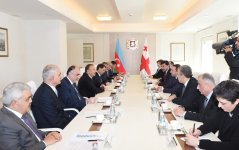 Prezident İlham Əliyev Gürcüstanın Baş naziri ilə görüşüb (FOTO)