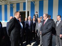 Azərbaycan və Gürcüstan prezidentləri Marneulidə fəaliyyət göstərən soyuducu anbar kompleksi ilə tanış olublar (FOTO)