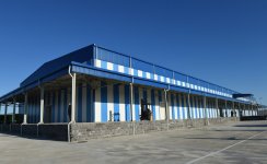 Azərbaycan və Gürcüstan prezidentləri Marneulidə fəaliyyət göstərən soyuducu anbar kompleksi ilə tanış olublar (FOTO)