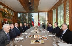 Gürcüstanın Baş naziri adından Prezident İlham Əliyevin şərəfinə nahar verilib (FOTO)