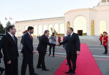 Prezident İlham Əliyevin Gürcüstana səfəri başa çatıb (FOTO)