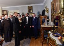 Prezident İlham Əliyev Gürcüstan Pravoslav Kilsəsinin Patriarxı II İliya ilə görüşüb (FOTO)