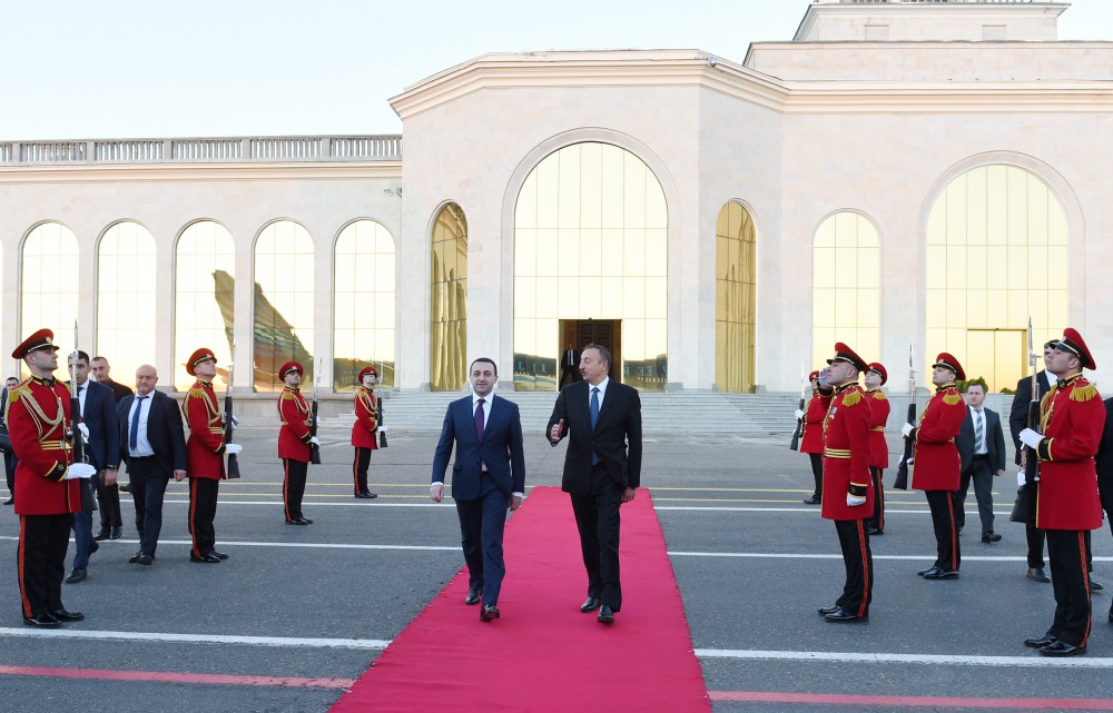 Prezident İlham Əliyevin Gürcüstana səfəri başa çatıb (FOTO)