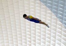 Batut gimnastikası və tamblinq üzrə Azərbaycan çempionatı başlayıb (FOTO)