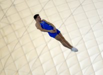 Batut gimnastikası və tamblinq üzrə Azərbaycan çempionatı başlayıb (FOTO)