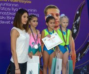 Batut gimnastikası və tamblinq üzrə Azərbaycan çempiontında mükafatlandırılma mərasimi keçirilib (FOTO)