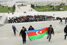 Bakıda “Bayraq yürüşü” keçirilib (FOTO)