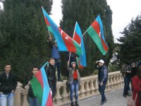 Bakıda “Bayraq yürüşü” keçirilib (FOTO)