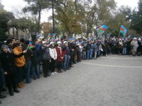 Bakıda “Bayraq yürüşü” keçirilib (FOTO)