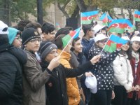 Bakıda “Bayraq yürüşü” keçirilib (FOTO)