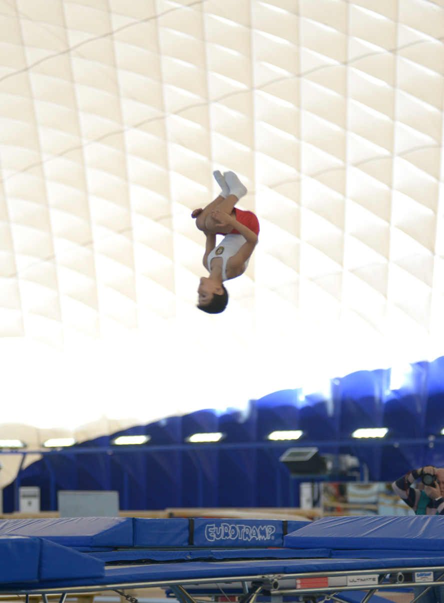 Batut gimnastikası və tamblinq üzrə Azərbaycan çempionatı başlayıb (FOTO)