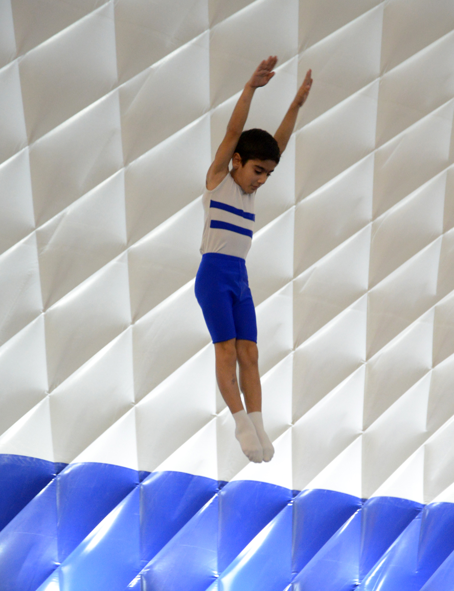 Batut gimnastikası və tamblinq üzrə Azərbaycan çempionatı başlayıb (FOTO)