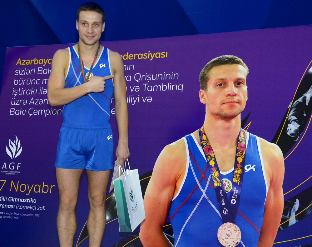 Batut gimnastikası və tamblinq üzrə Azərbaycan çempiontında mükafatlandırılma mərasimi keçirilib (FOTO)