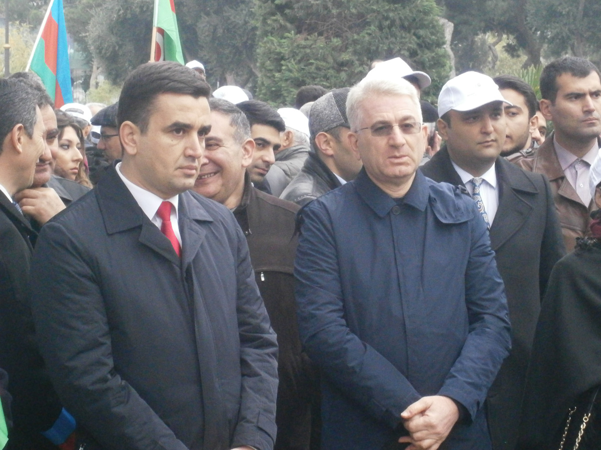 Bakıda “Bayraq yürüşü” keçirilib (FOTO)