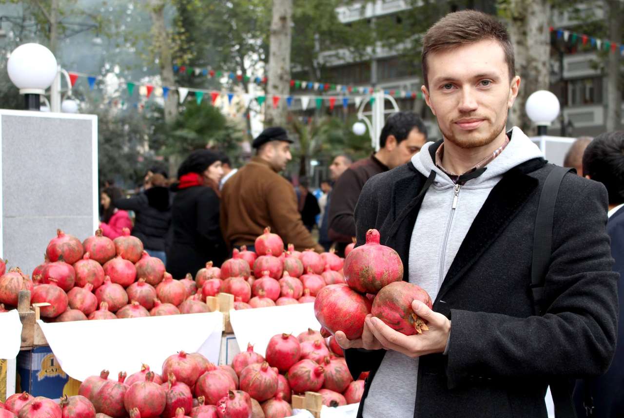 Göyçayda yubiley Nar bayramı (FOTO)
