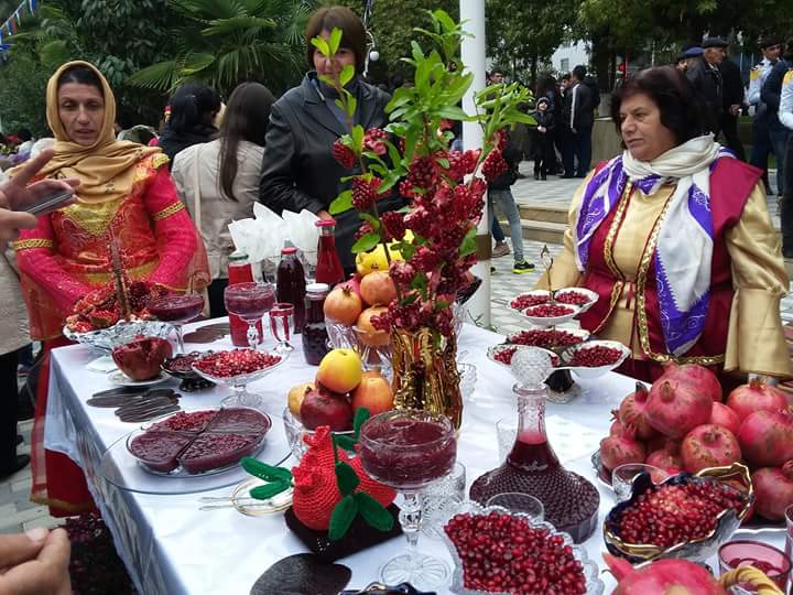 Göyçayda yubiley Nar bayramı (FOTO)
