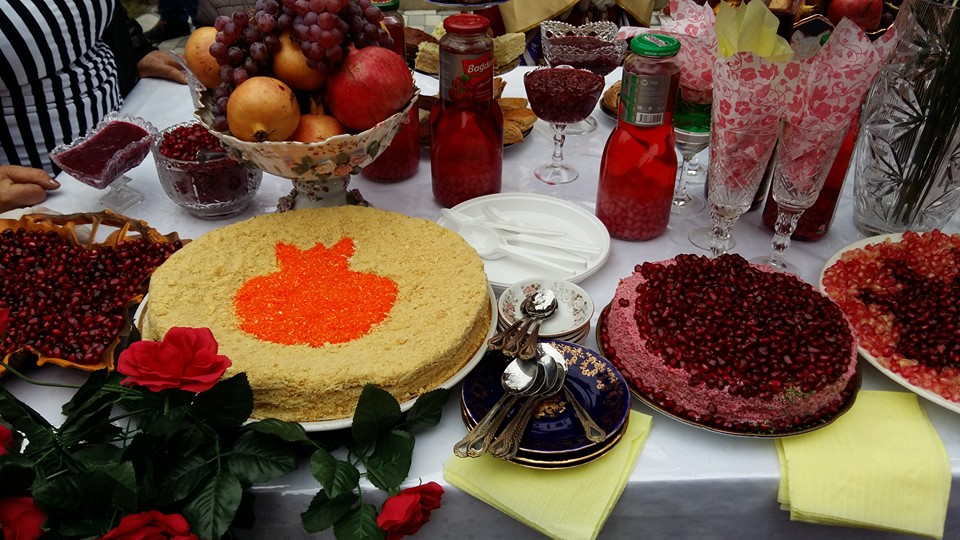 Göyçayda yubiley Nar bayramı (FOTO)