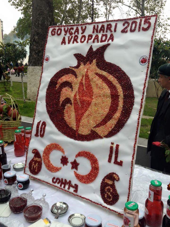 Göyçayda yubiley Nar bayramı (FOTO)