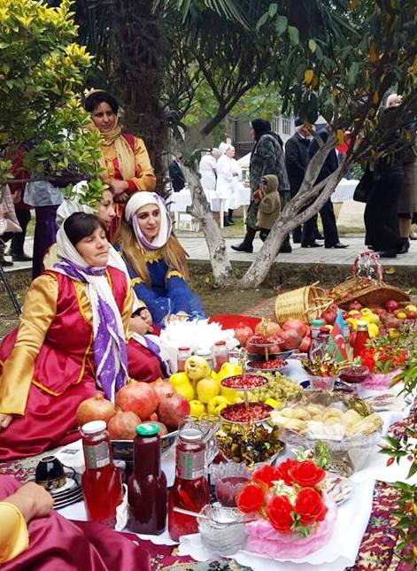 Göyçayda yubiley Nar bayramı (FOTO)