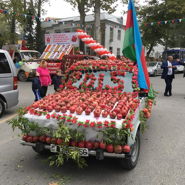 Göyçayda yubiley Nar bayramı (FOTO)