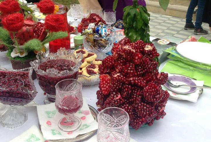 Göyçayda yubiley Nar bayramı (FOTO)