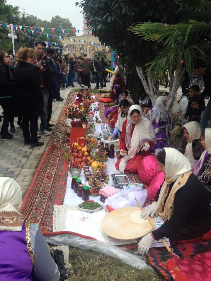 Göyçayda yubiley Nar bayramı (FOTO)
