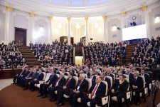 Prezident İlham Əliyev AMEA-nın 70 illik yubileyinə həsr olunmuş ümumi yığıncaqda iştirak edib (FOTO)