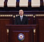 Prezident İlham Əliyev AMEA-nın 70 illik yubileyinə həsr olunmuş ümumi yığıncaqda iştirak edib (FOTO)