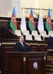 Prezident İlham Əliyev AMEA-nın 70 illik yubileyinə həsr olunmuş ümumi yığıncaqda iştirak edib (FOTO)