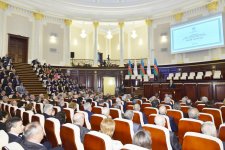 Prezident İlham Əliyev AMEA-nın 70 illik yubileyinə həsr olunmuş ümumi yığıncaqda iştirak edib (FOTO)