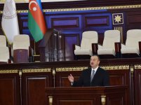 Prezident İlham Əliyev AMEA-nın 70 illik yubileyinə həsr olunmuş ümumi yığıncaqda iştirak edib (FOTO)