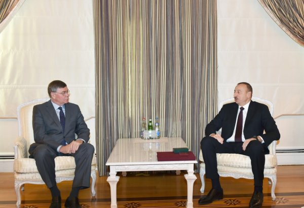 Prezident İlham Əliyev BMT-nin Azərbaycandakı rezident əlaqələndiricisini qəbul edib  (FOTO)