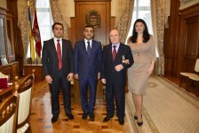 "Azərbaycan-Ukrayna" Beynəlxalq Alyansının sədri ukraynalı rektora "Şərəf" ordeni verdi (FOTO)