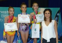 XXII Bakı çempionatı və birinciliyində qalib gimnastlar mükafatlandırıldı