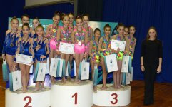 XXII Bakı çempionatı və birinciliyində qalib gimnastlar mükafatlandırıldı