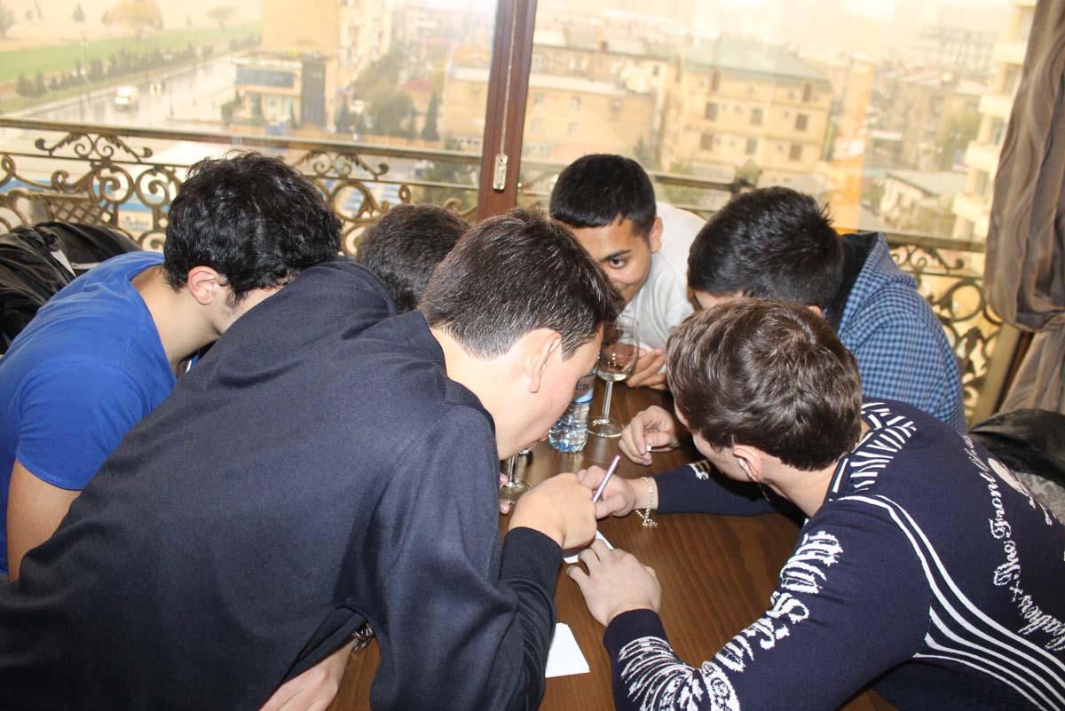 ADPU-da "Nə? Harada? Nə Zaman" oyunu üzrə açılış kubokunun finalı (FOTO)