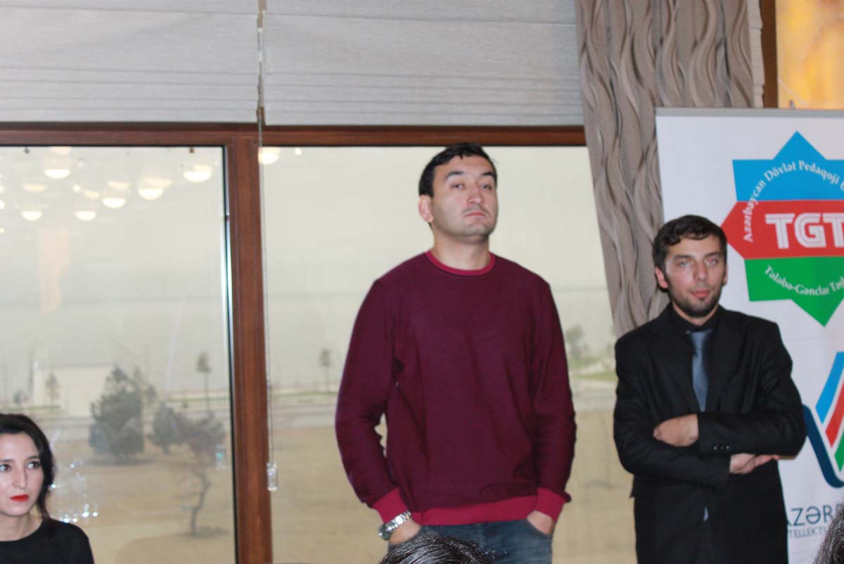 ADPU-da "Nə? Harada? Nə Zaman" oyunu üzrə açılış kubokunun finalı (FOTO)
