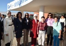 Azərbaycanın birinci xanımı Mehriban Əliyeva Antalyada Əlillərin Bərpa Mərkəzi ilə tanış olub (FOTO)
