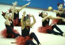 Bədii gimnastika üzrə XXII Bakı çempionatı və birinciliyi başa çatıb (FOTO)