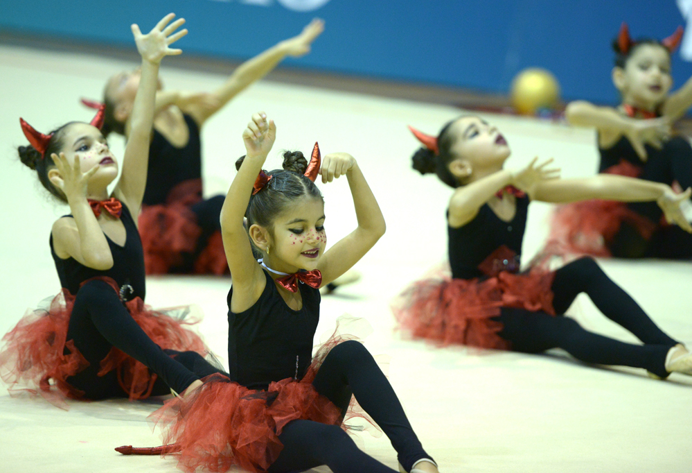 Bədii gimnastika üzrə XXII Bakı çempionatı və birinciliyi başa çatıb (FOTO)