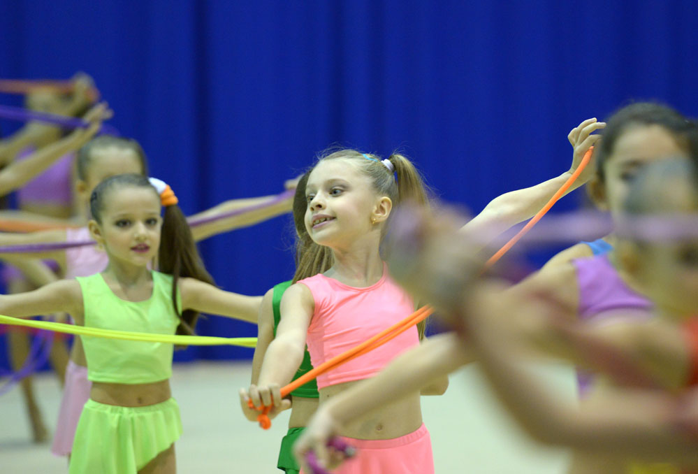 Bədii gimnastika üzrə XXII Bakı çempionatı və birinciliyi başa çatıb (FOTO)