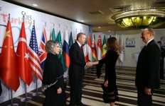 Prezident İlham Əliyev və xanımı Mehriban Əliyeva Antalyada rəsmi naharda iştirak ediblər (FOTO)
