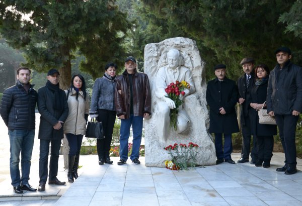 Bakıda görkəmli Azərbaycan bəstəkarı Fikrət Əmirovun xatirəsi anılıb (FOTO)